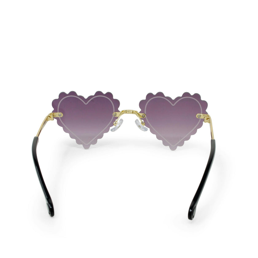 Kid's Frameless Heart Sunglasses