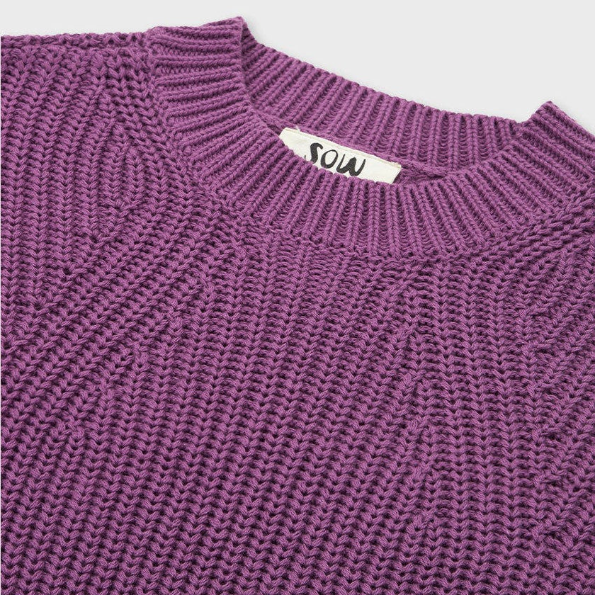 Organic Cotton Knit Sweater