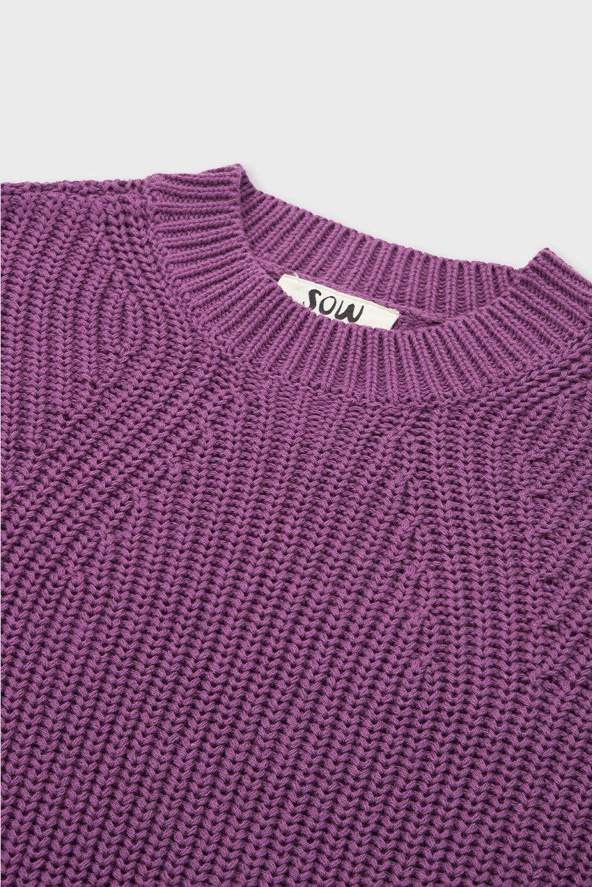 Organic Cotton Knit Sweater