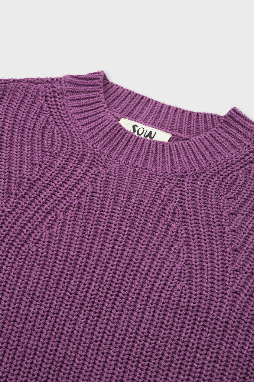 Organic Cotton Knit Sweater