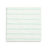Mint Frenchie Striped Large Napkins