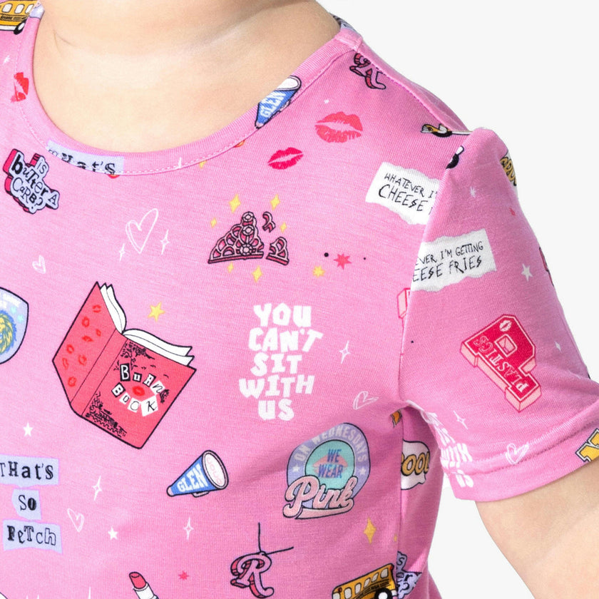 Mean Girls: So Fetch Bamboo Kids Pajama Short Set