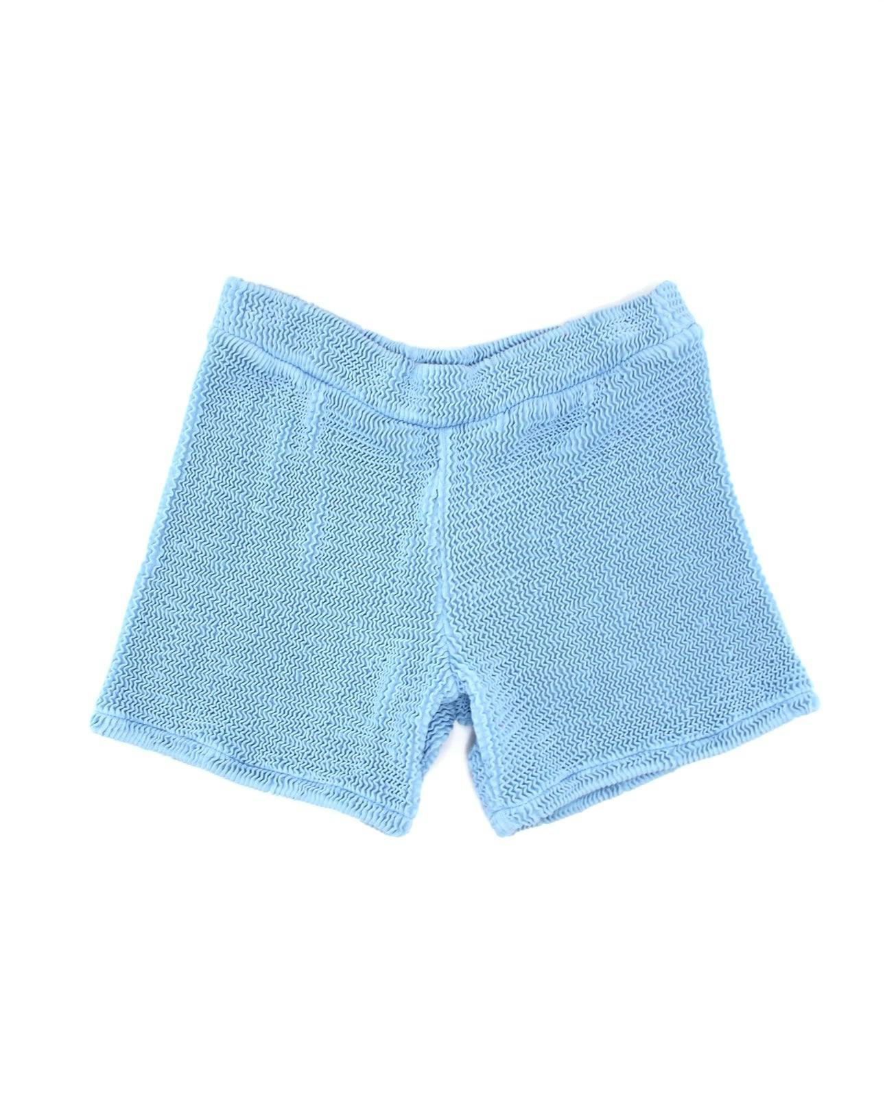 IBIZA SHORTS BABY BLUE CRINKLE