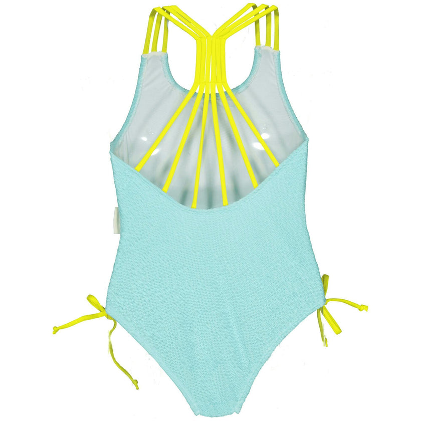 Aqua Waves Textured Swimsuit