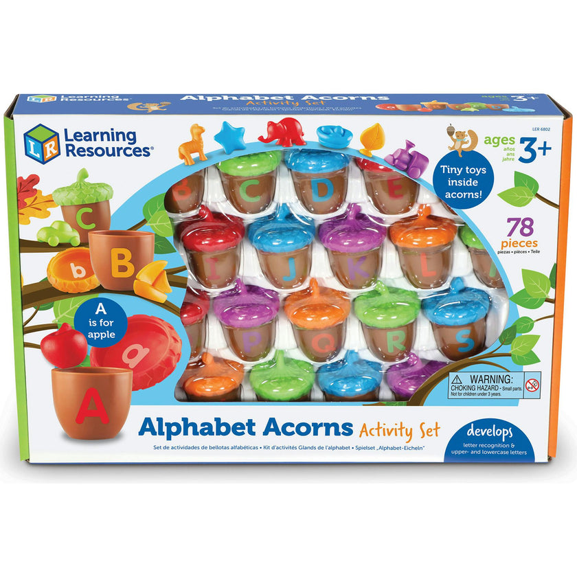 Alphabet Acorns Activity Set