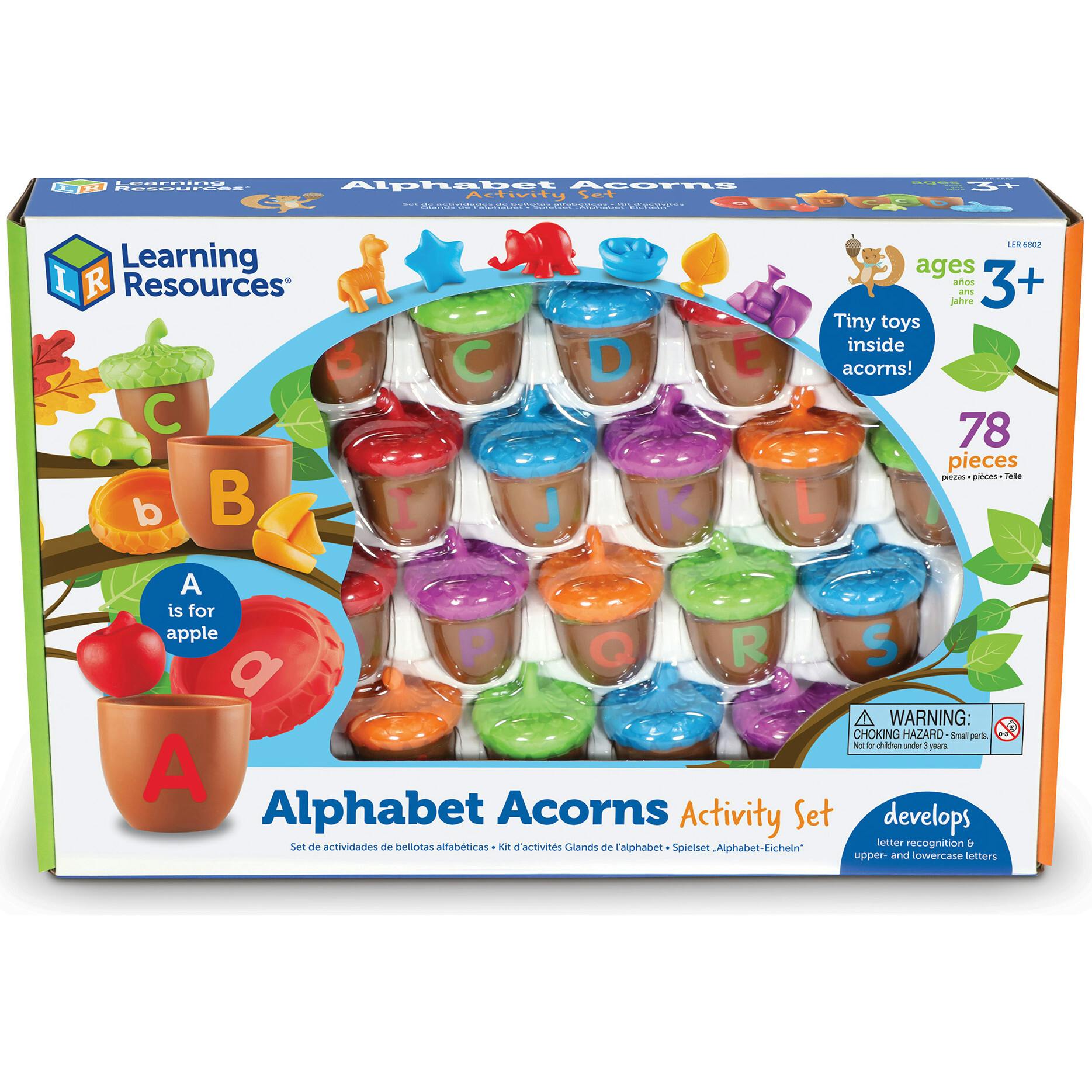 Alphabet Acorns Activity Set