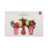 Packed Party Fine China Pop-Up Vase Slip Covers (set of 3)
