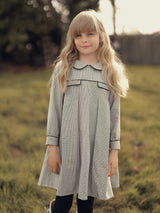 Lurex Check Dress