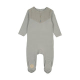 V-Knit Henley Footie
