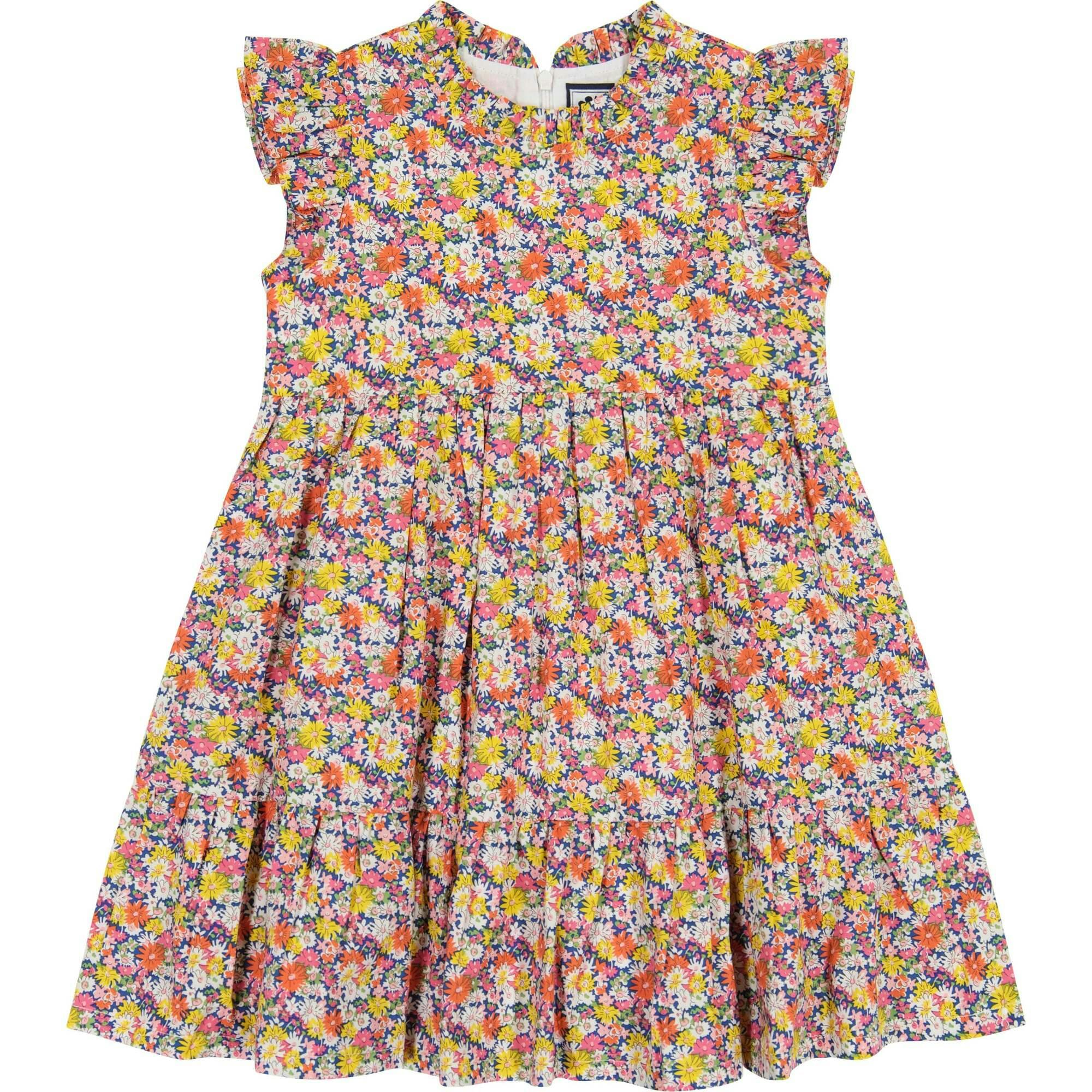 Grayson Ruffle Sleeve Dress, Florals