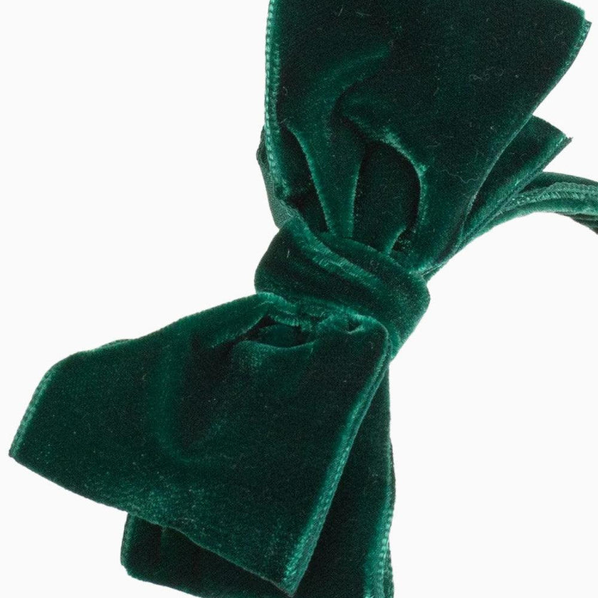 Velvet Big Bow Alice Band in Bottle