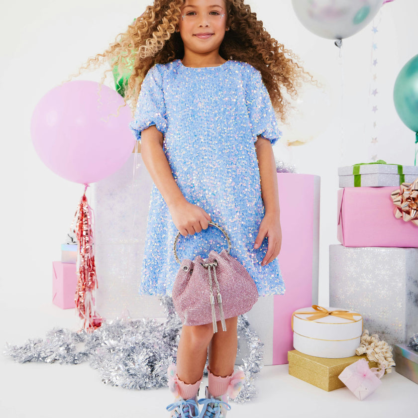 Snow Angel Shimmer Dress