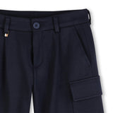 Navy Blue Cargo Shorts