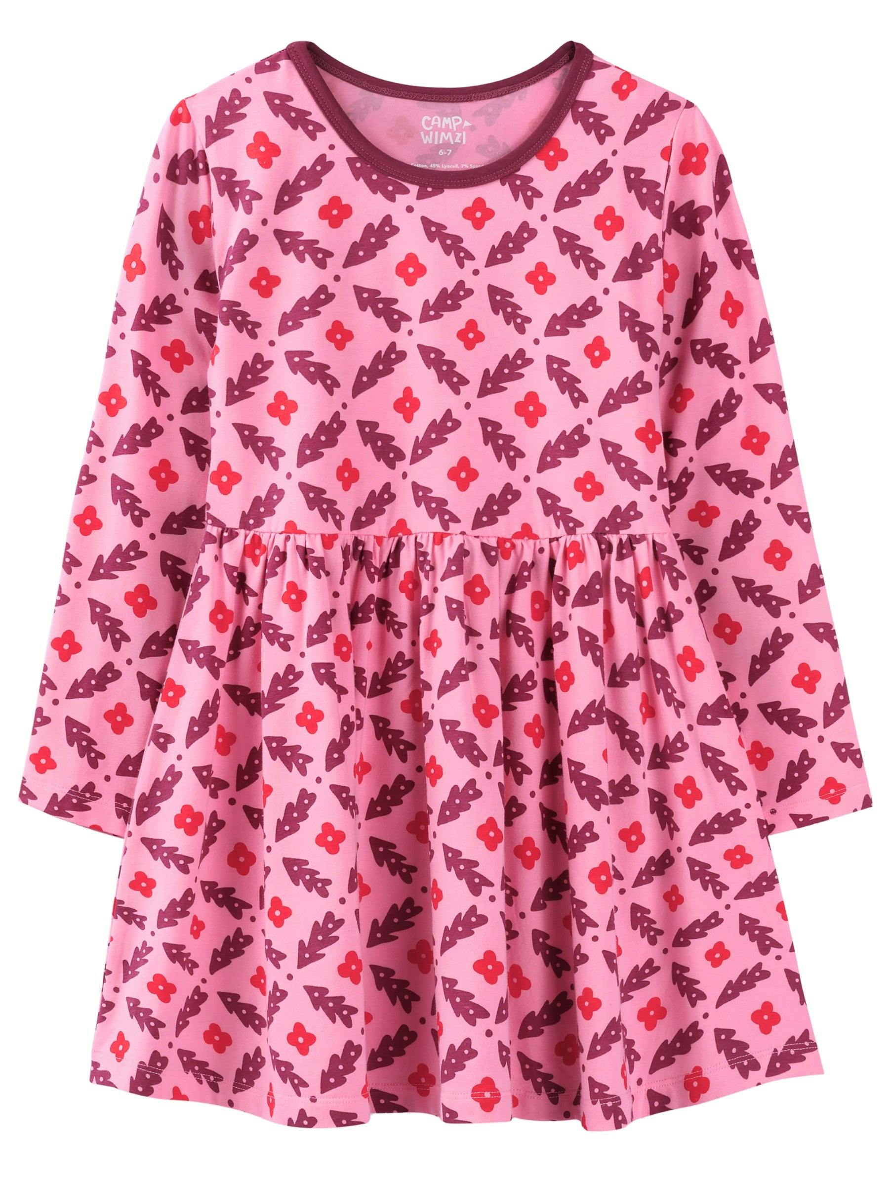 Long Sleeve Twirl Dress