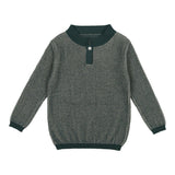 Striped Up Collar Sweater