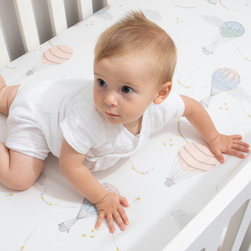Touch The Sky Crib Sheet