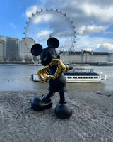 Mickey WITH LOVE Black & Gold 12in
