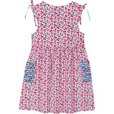 Girls Blocked Dress, Pink