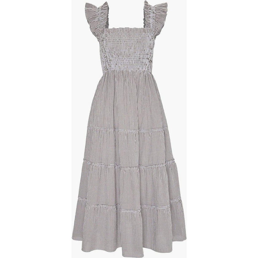 The Ellie Nap Dress - Chocolate Gingham
