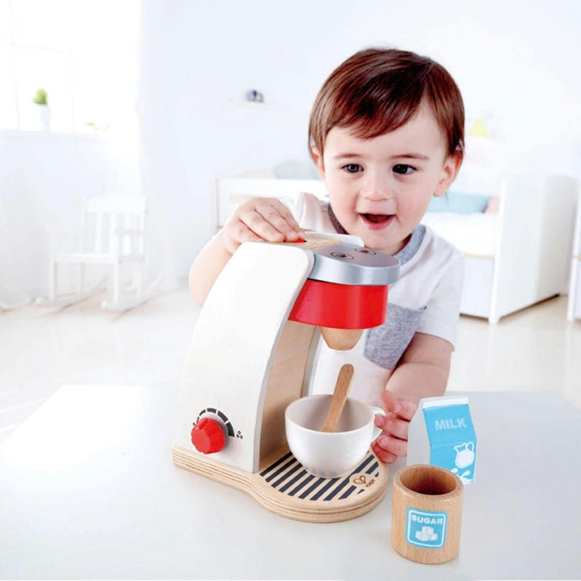 My Coffee Machine Wooden Kitchen Accessory for Children
