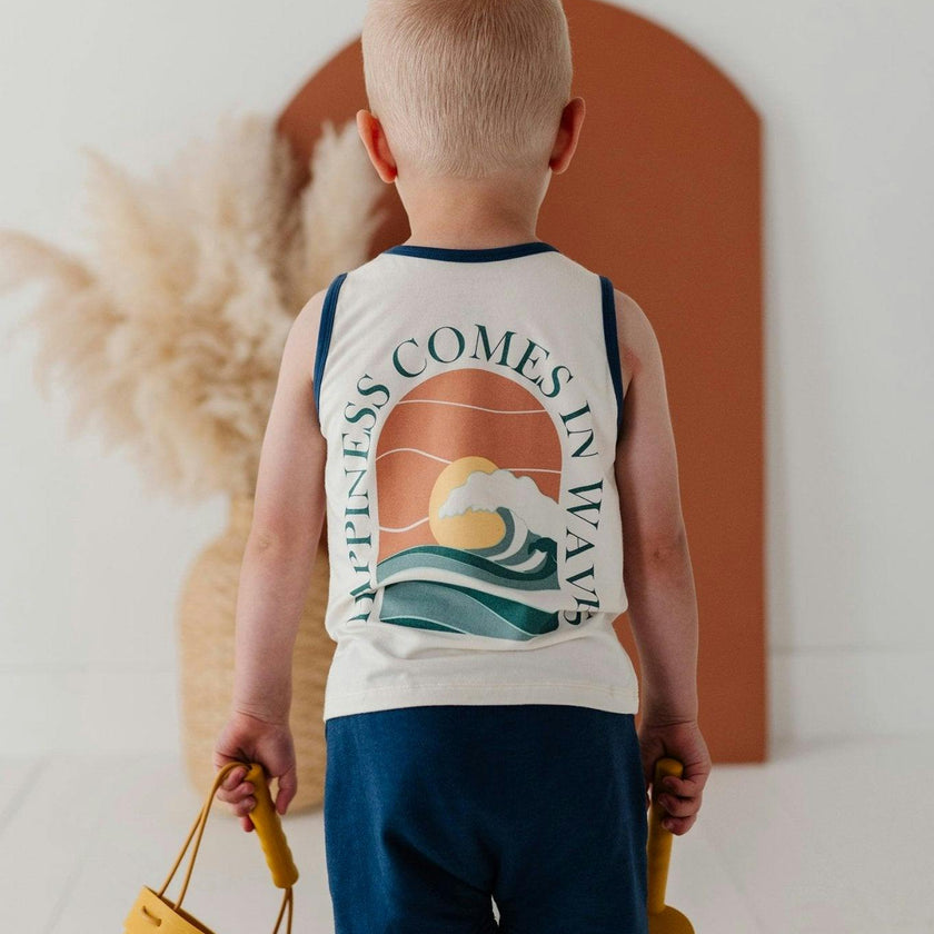 Boy's Tank Top Stars and Stripes
