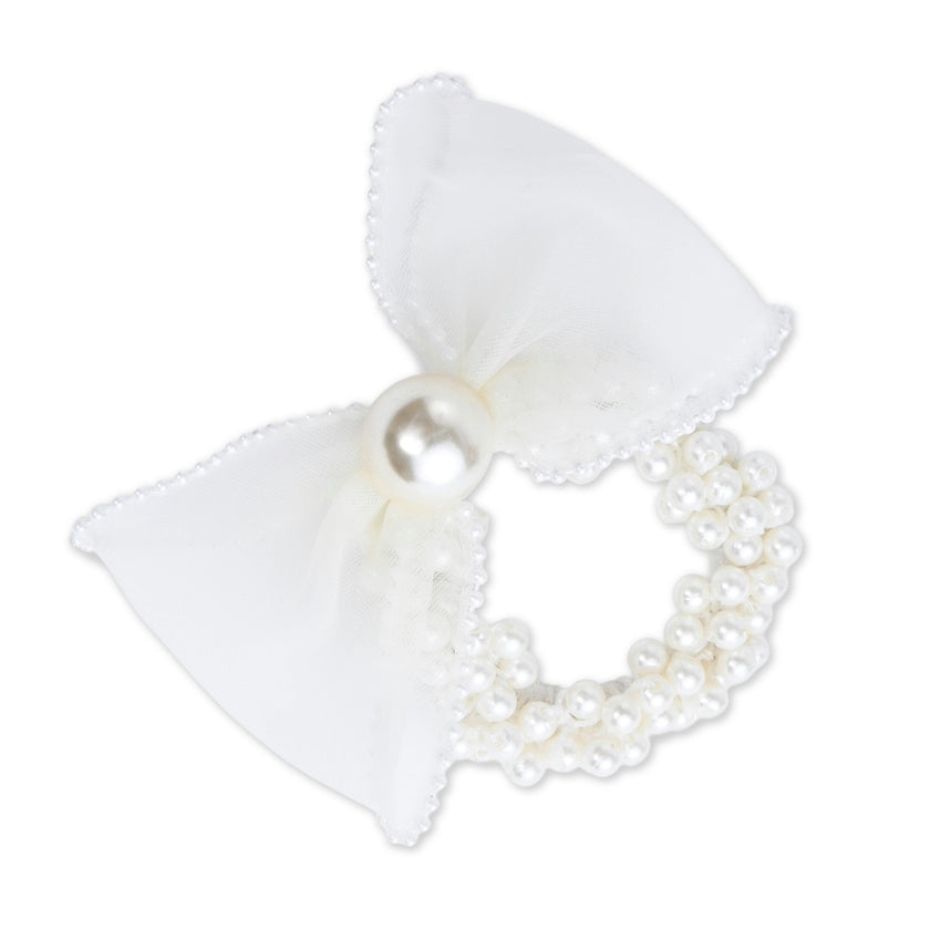 Sheer Bow Scrunchie Set