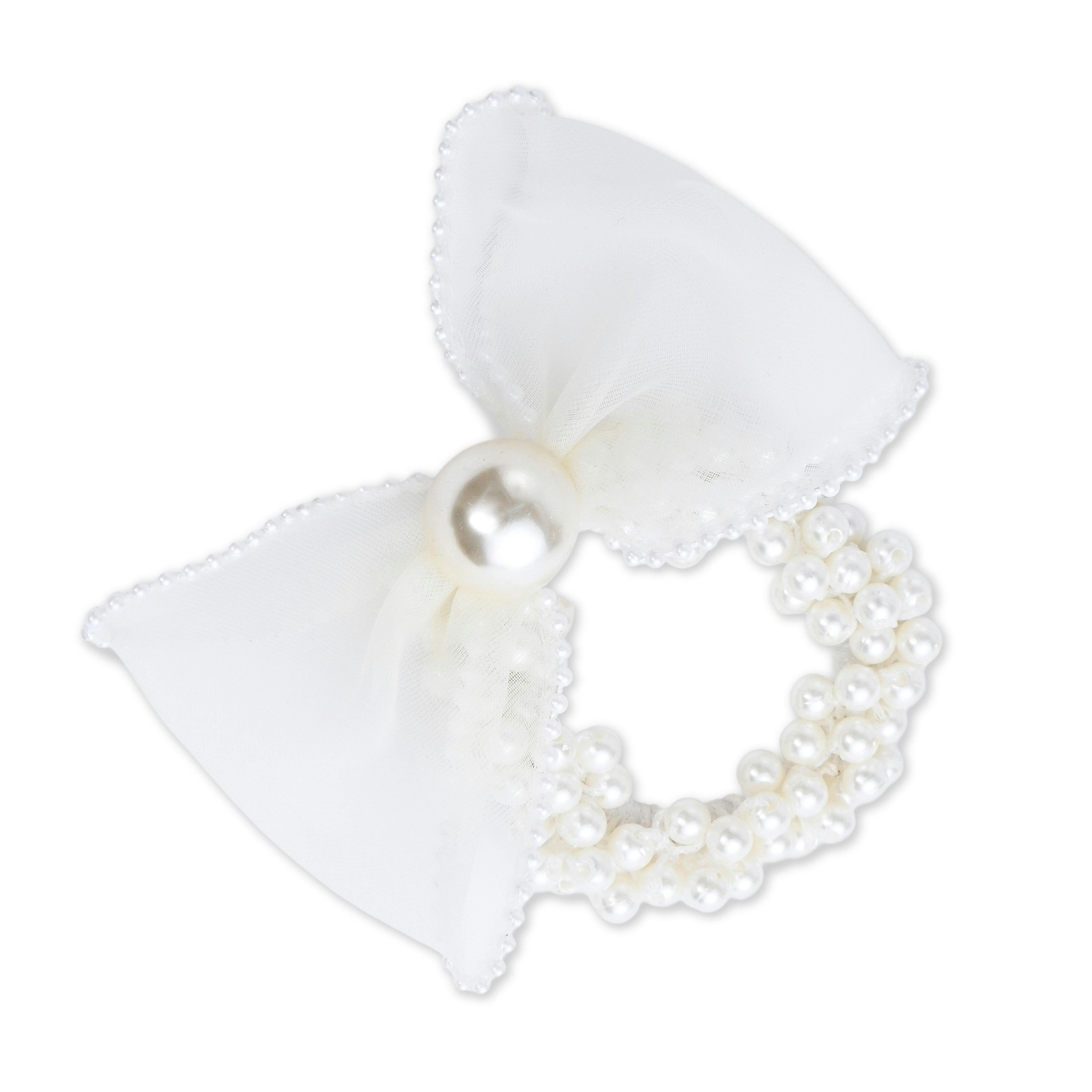 Sheer Bow Scrunchie Set