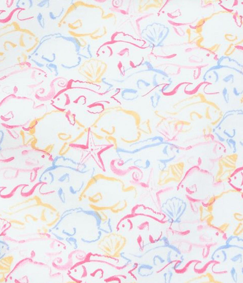 The Rebecca Mini Nap Dress - Camo Fish