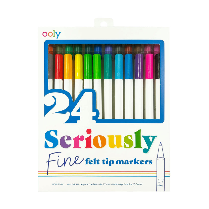 Seriously Fine Tip Markers - Set of 24