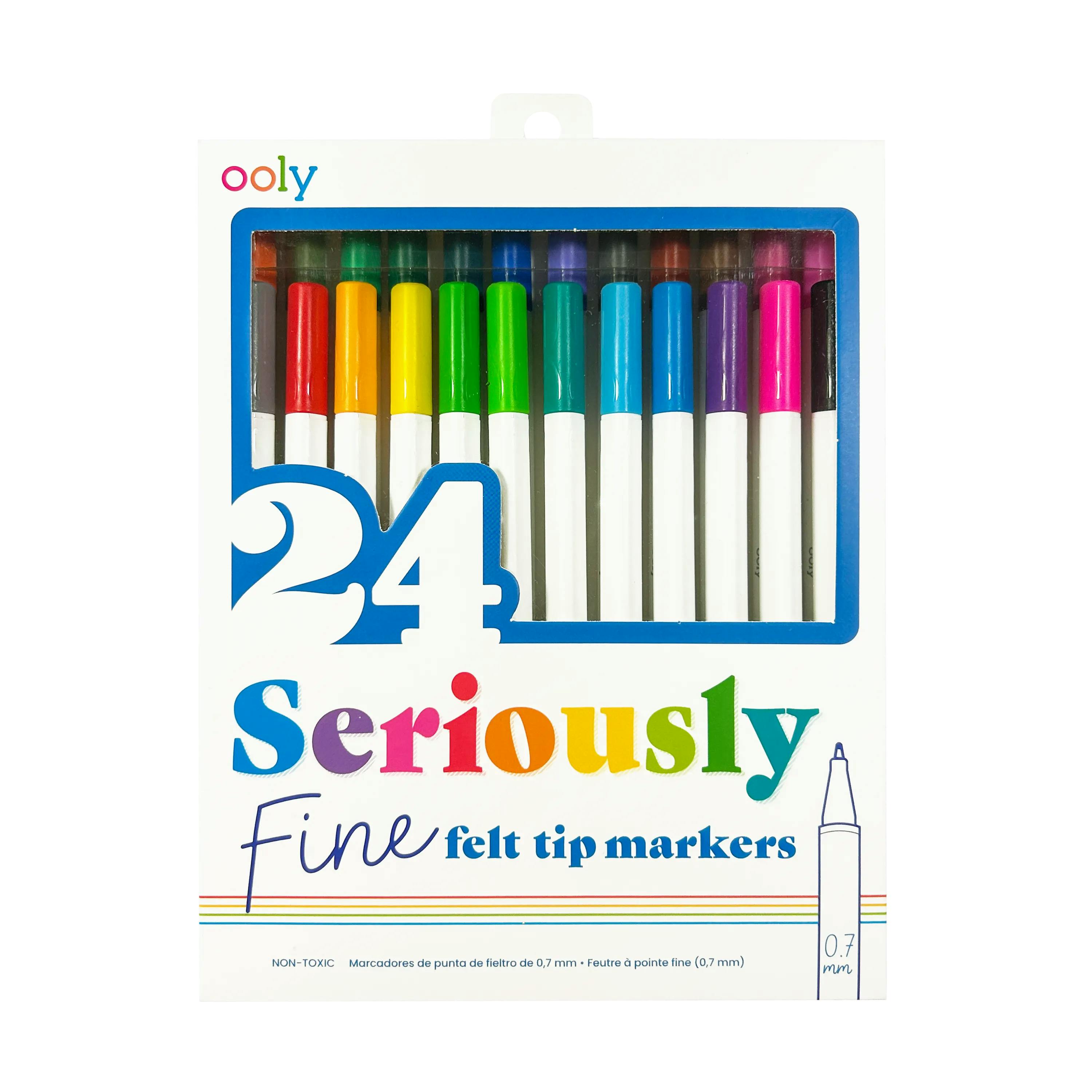 Seriously Fine Tip Markers - Set of 24