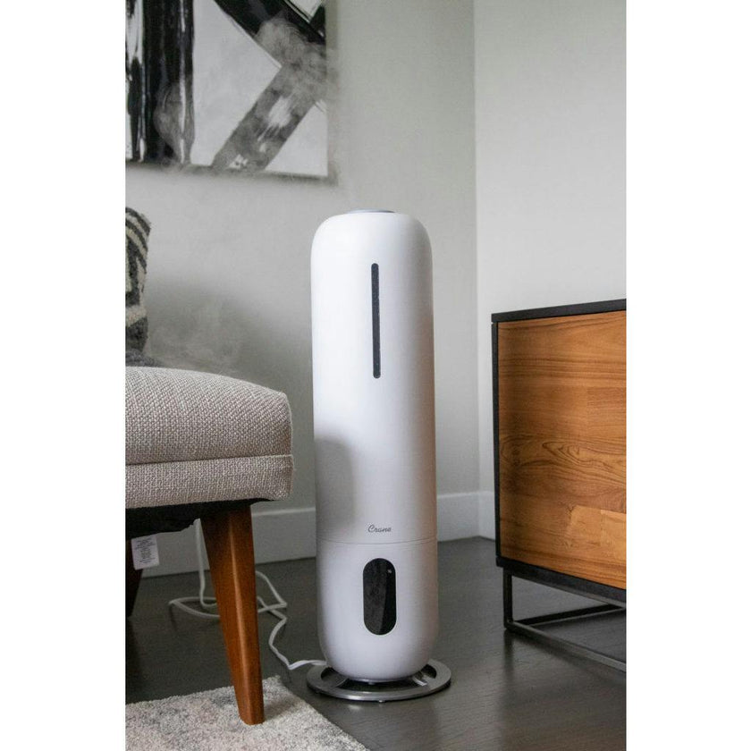 2 Gal. Ultrasonic Cool Mist Tower Humidifier with Germicidal UV-A Light