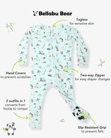 Golf Bamboo Convertible Footie