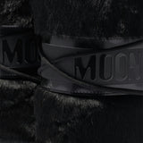 MOON BOOT Icon Faux Fur - Black