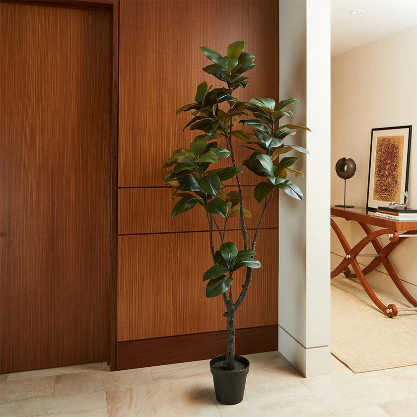7' Artificial Magnolia Tree