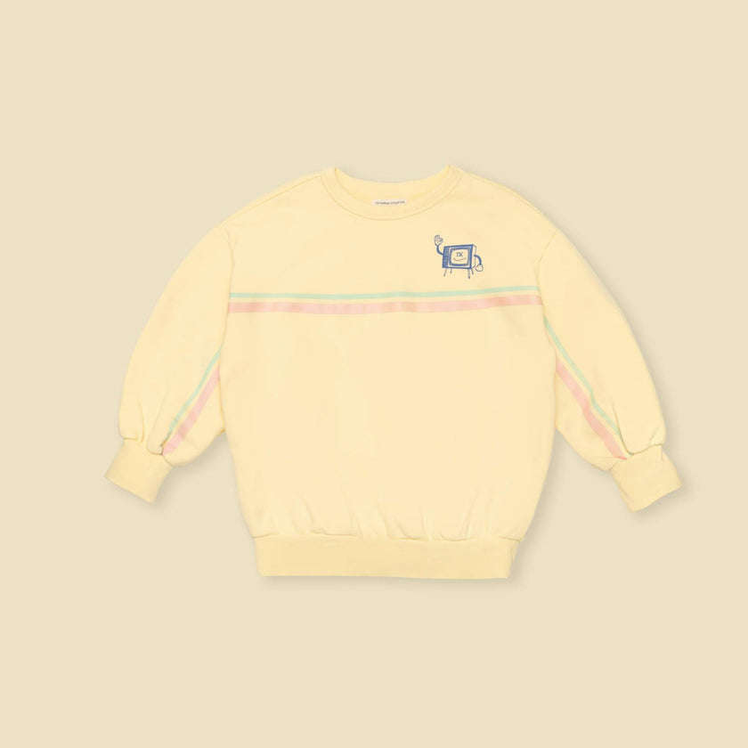 Organic Weekend Sweatshirt in Laffy Taffy