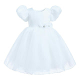 White D'Amico Floral Teacup Dress