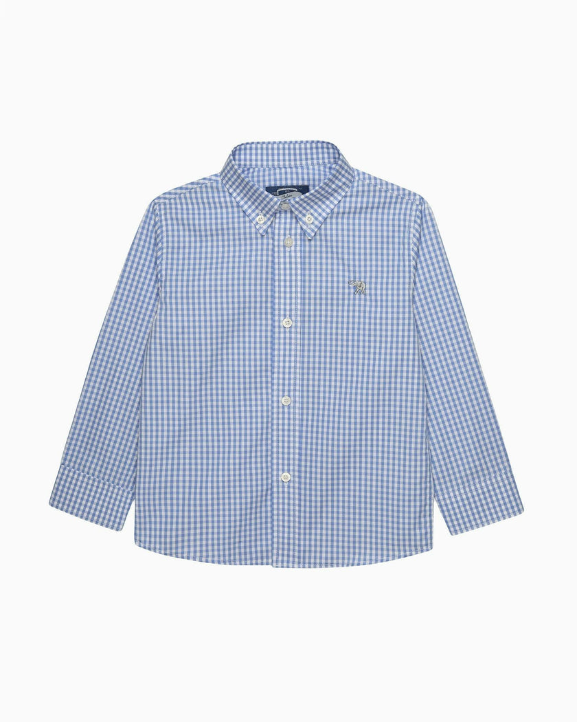 Thomas Shirt in Blue Gingham