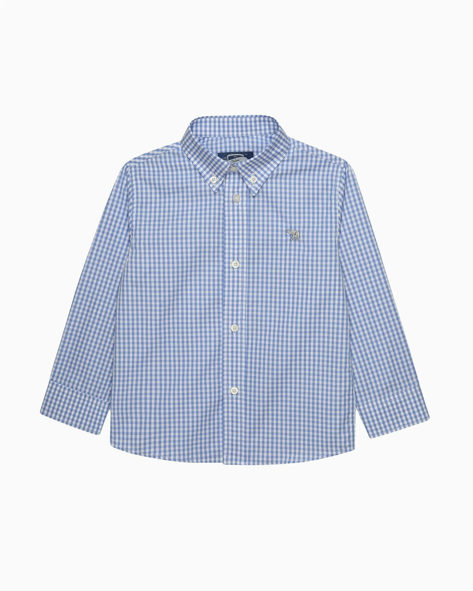 Thomas Shirt in Blue Gingham