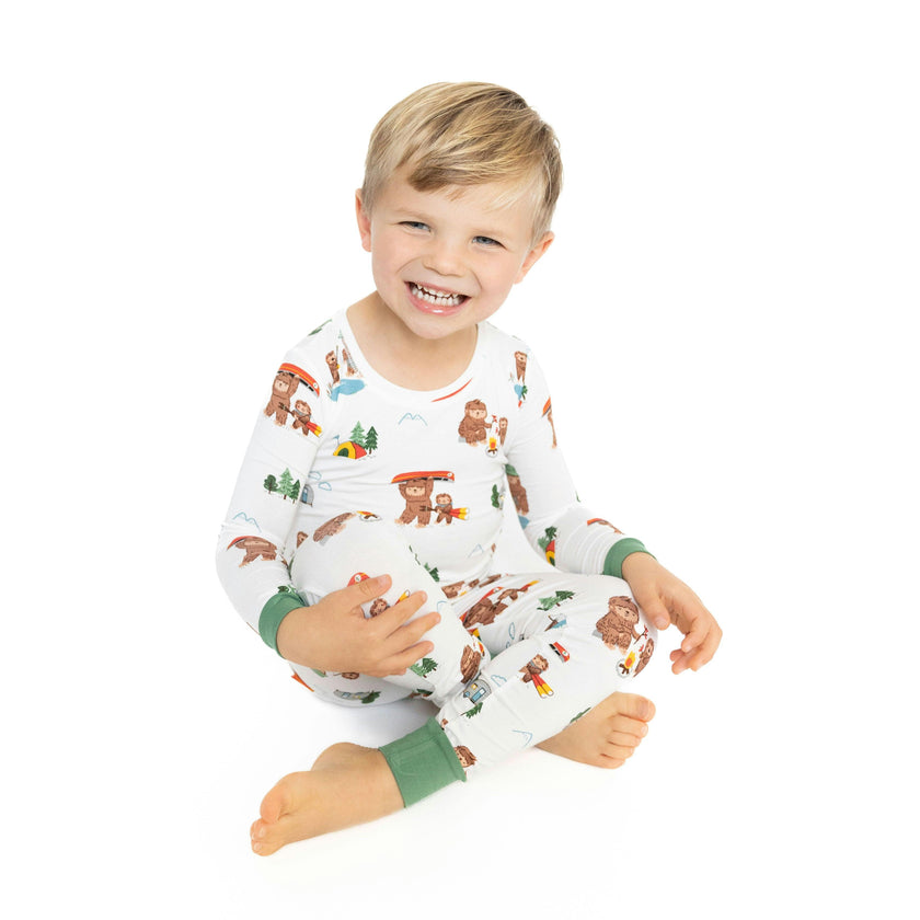 Bigfoot Camping - Long Sleeve Loungewear Set