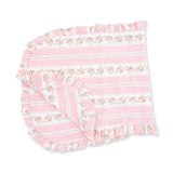 Antoinette Stripe - Ruffle Burp Cloth