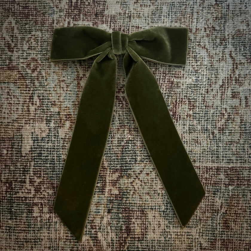 Mademoiselle Velvet Bow