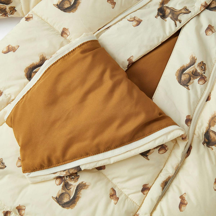 Chipmunk Puffy Down Jumpsuit