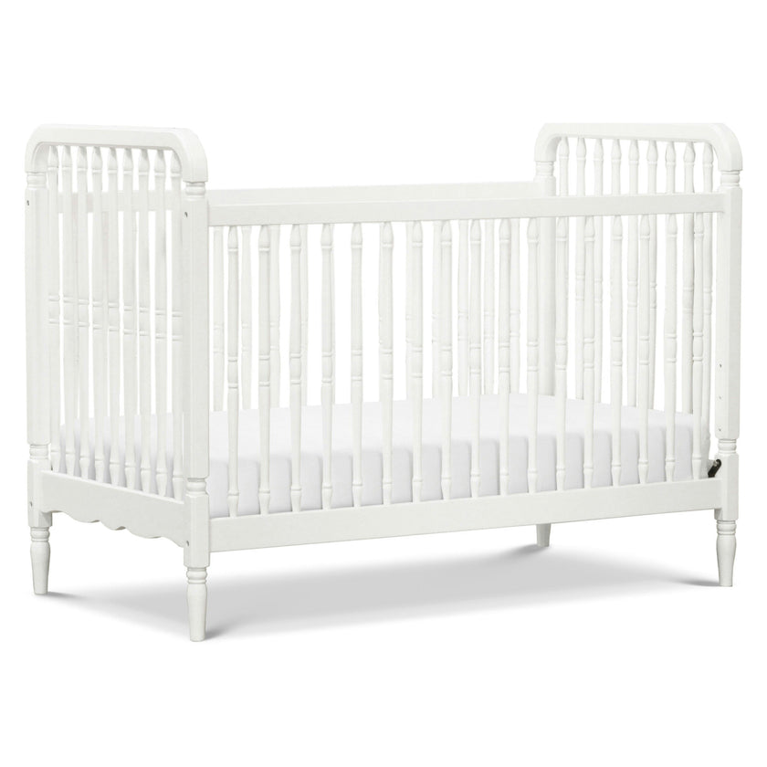 Namesake Liberty 3-in-1 Convertible Spindle Crib with Toddler Bed Conversion Kit