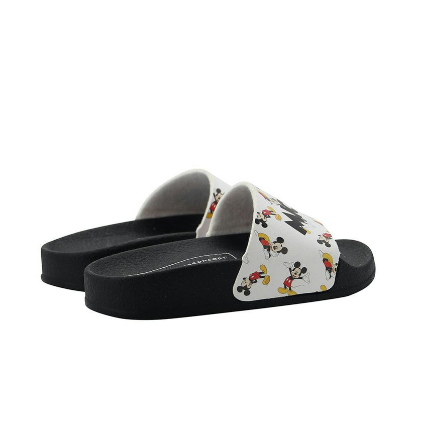 White Mickey Mouse Beach Slides