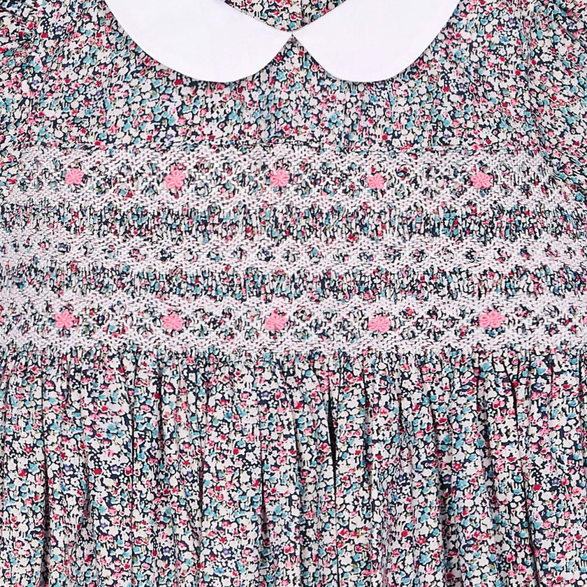 Smocked Girls Dress Jezabel