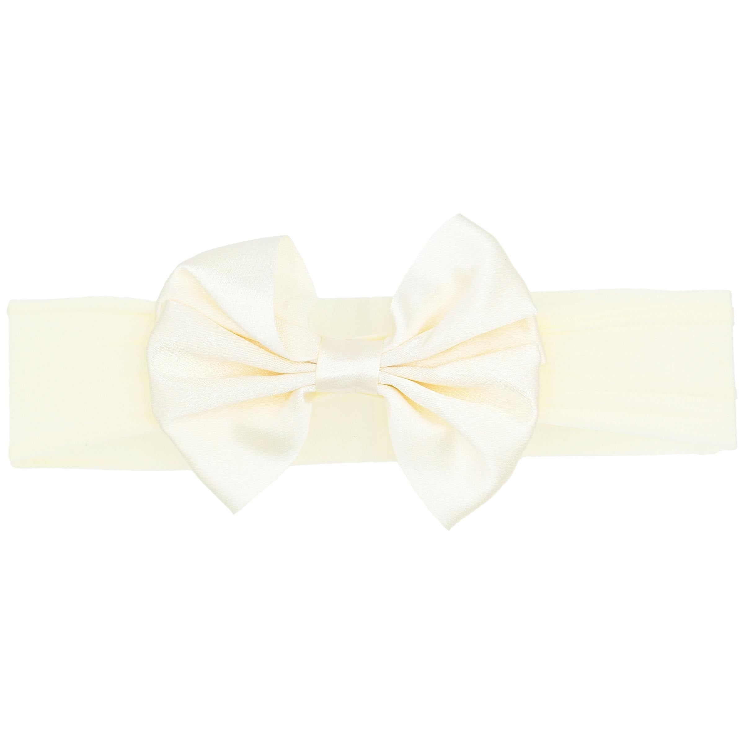 Multicolored Satin Ribbon Headband