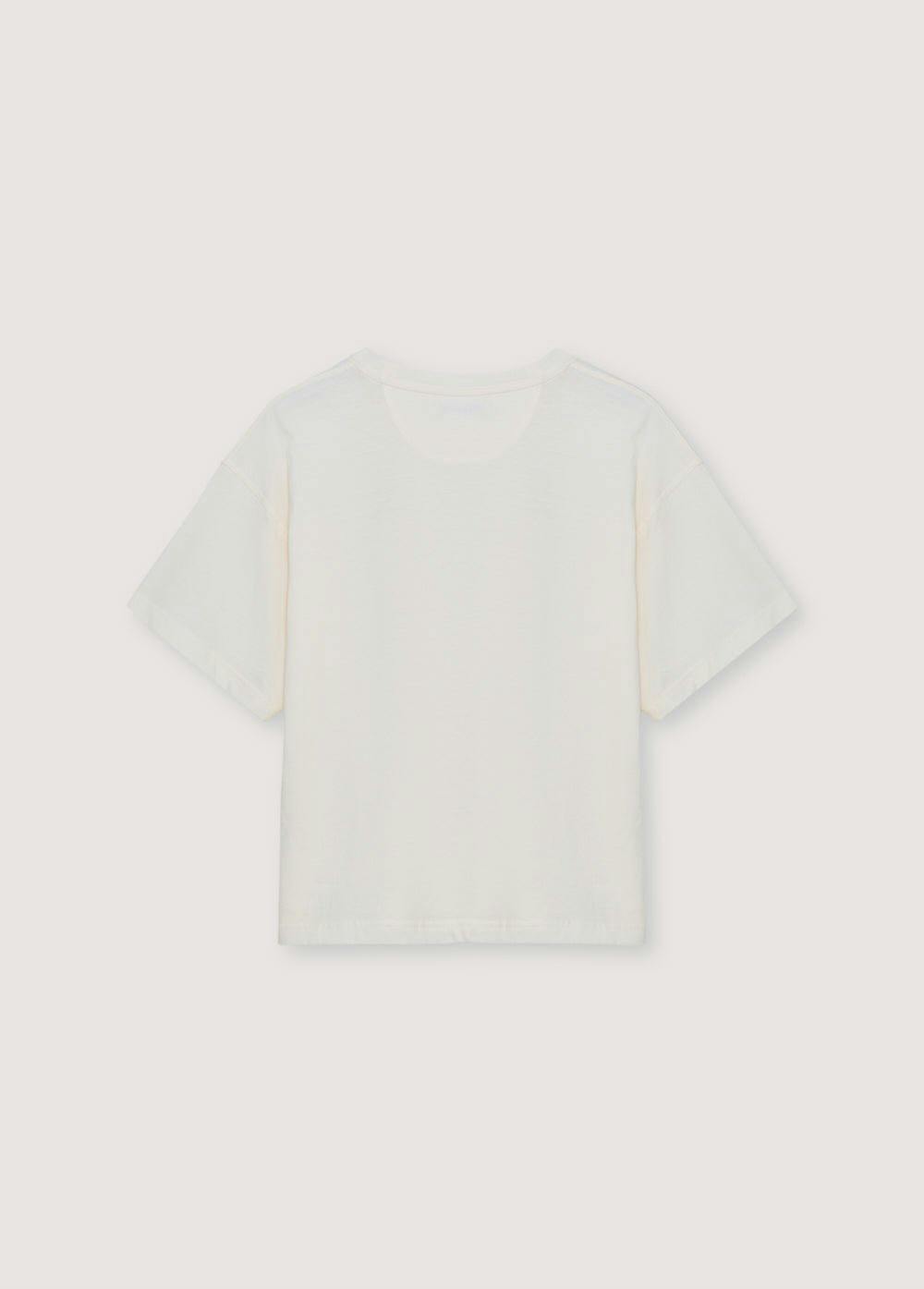 TNS Logo Woman T-Shirt Ecru