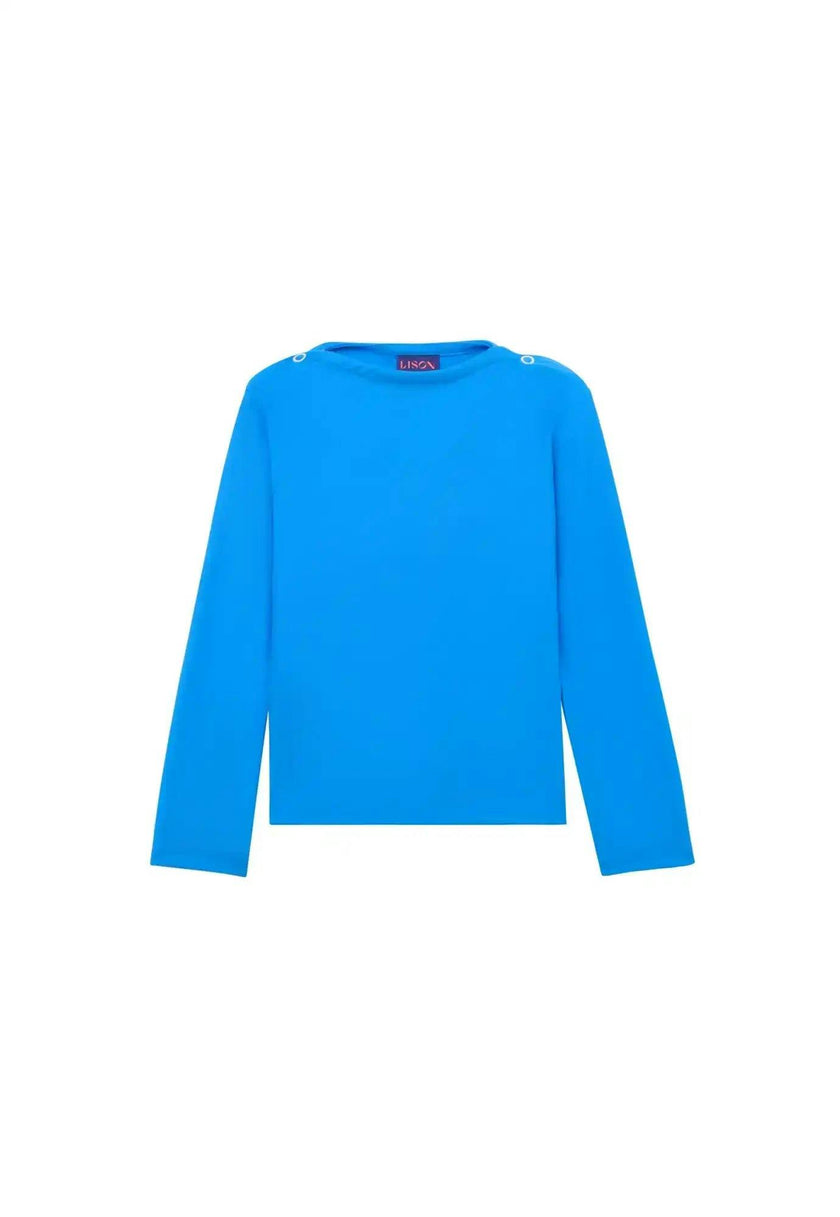 Boys' anti-UV T-shirt, denim blue | BYRON T-SHIRT