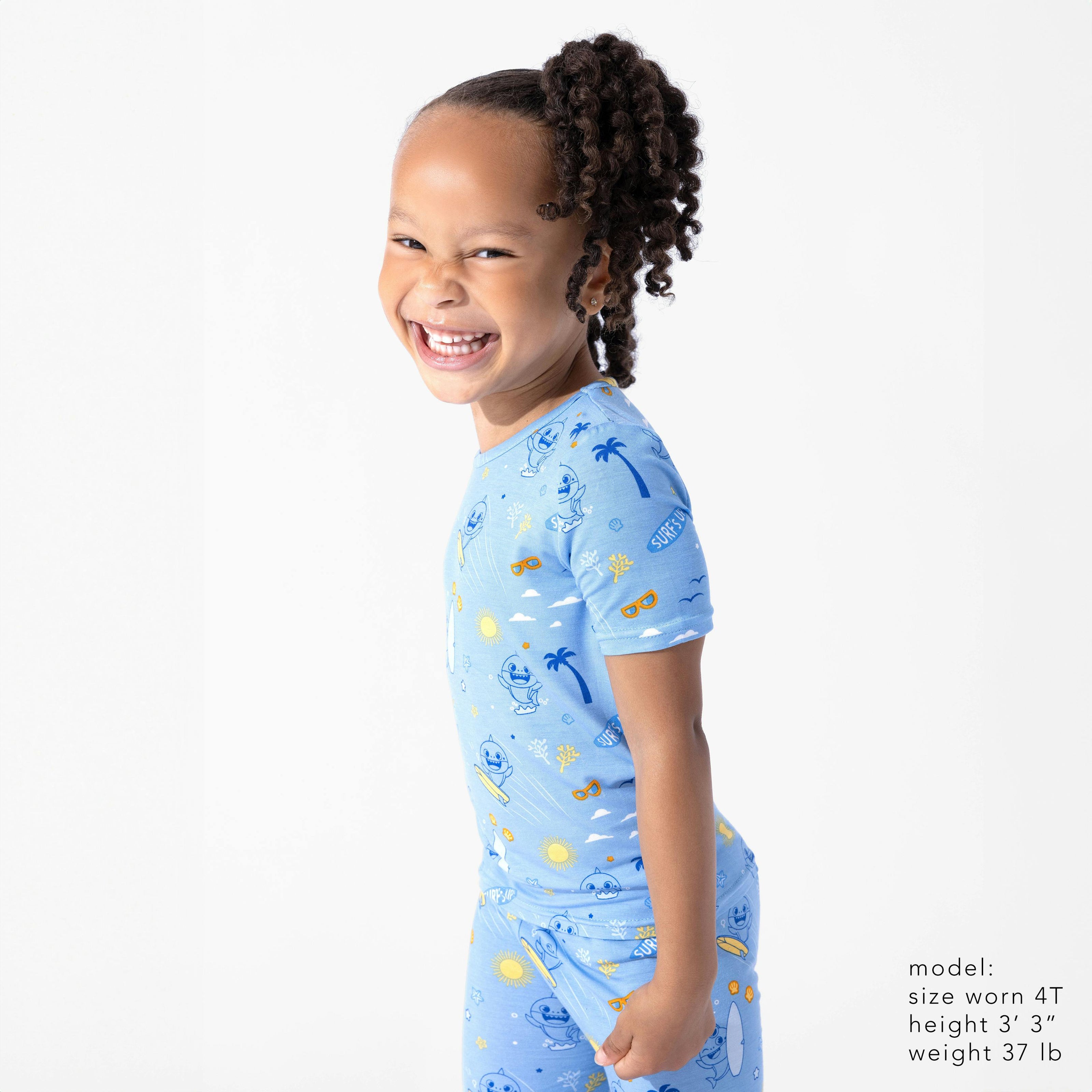 Baby Surf Kids Pajama Short Set