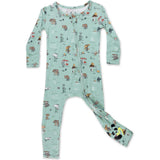 Mushroom Cycle Bamboo Convertible Footie
